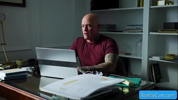 August Skye, Derrick Pierce – Stunning busty ebony hottie in sexy blue lingerie seduces her friend for an intense fuck