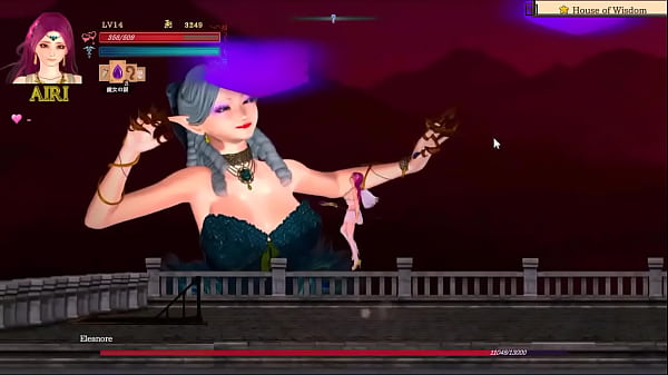 Airi being licked by giant lady in Guilty hell 2 hentai game video