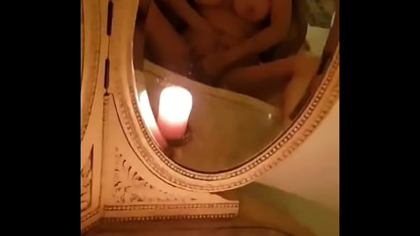 Masturbating in Vintage Mirrors