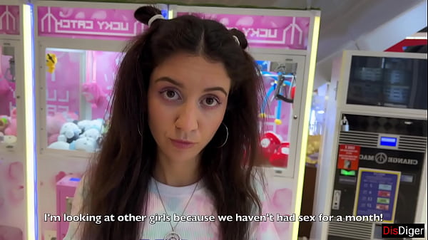 If you hit the ball in the hoop 10 times – I&rsquo;ll let you cum inside me! – Creampie