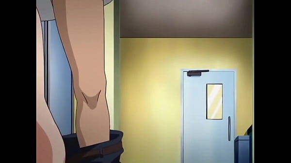 Hentai student gets gangbanged in bathroom