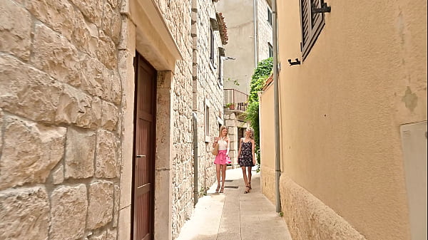 FREE Scene – Racy Girls Rebecca Volpetti And Veronica Leal Hook Up With Strangers For Vacay DP Sex GP3160