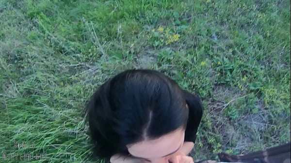 Goth Girl Was Dicked Down Outdoors