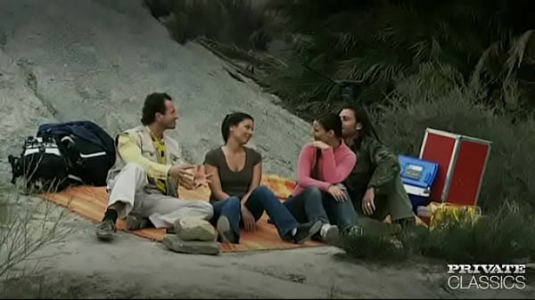 Mountain Mayhem: Vanessa & Claudia&rsquo;s Outdoor DP Orgy