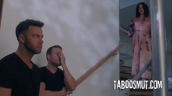 Hot MILF Offers Threesome To Show Loyalty After Caught Eavesdropping