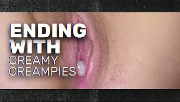 GANGBANG CREAMPIE – Alexis James Drenched in Creampies Gangbang Orgy