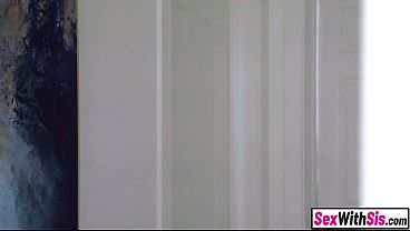 Horny stepbro rails and rescues stuck stepsisters in a threesome