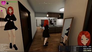 exhibitionism generates her pleasure in public places. 3D Hentai Game