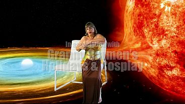 Granny Carmen’s Slave Princess Leia’s Darth Vader Fantasy Fuck & Creampie!