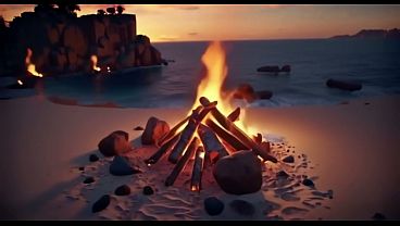 Beach Bukkake Girls – AI Generated