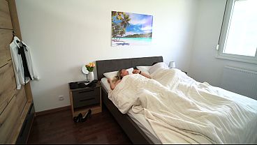 Secretary Woke Up With Boss In Hotel And Get Mouth Full Cum – Office Blowjob Queen