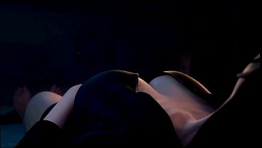 3D HQ Breast Expansion Big Tits Brunette Solo POV Moaning
