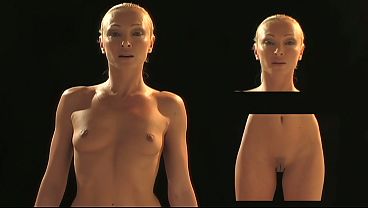 A slim, fit French MILF practices anal training at the gym