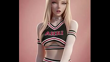Ahri’s Flirty Dance (Girls’ Generation – Oh!) | Uncensored Hentai | AI Generated
