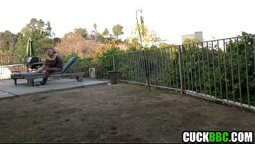 Hot Wife Fucks BBC Outdoors & Shames Cuck Husband