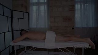 Xander Corvus Gets A Deepthroat And Oiled Handjob From Eva Nexus!
