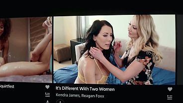 ALL GIRL MASSAGE – Charlotte Stokely Gets Massaged By In Law Then Joins Wife For Lesbian Threesome