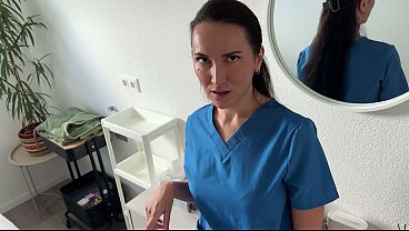 Hot Masseuse Puts On Latex Gloves For A Messy Happy Ending Cumshot