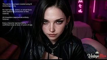 Old 70 year old stepdad fills my pussy with cum [AI]