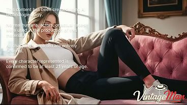 Pervert grandfather called an elite whore and fucked her in a hotel [AI]