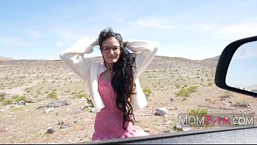 Stranded Brunette Teacher Fucks Student For A Ride Back Home