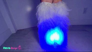 Pink Mesh, UV Ink, And A Vibrator: Bunny Fae Soaks Brian’s Neon Den!